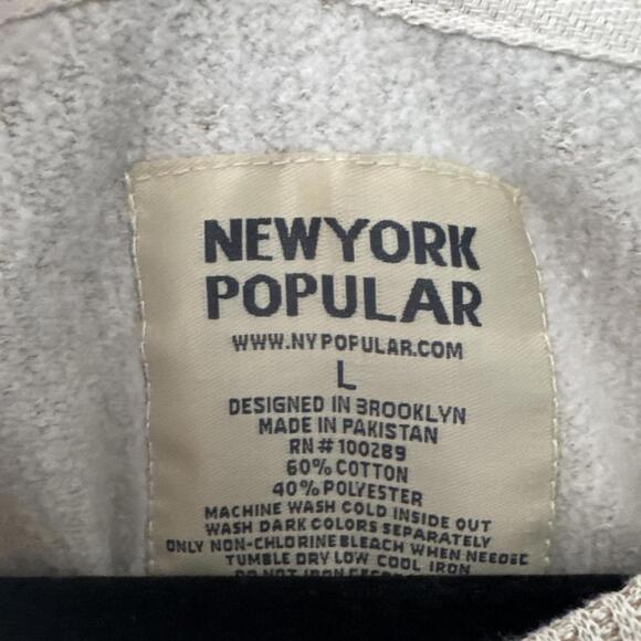 New York Popular Texas Crewneck Sweatshirt Large - Picture 3 of 4